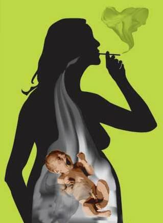 Курение беременных